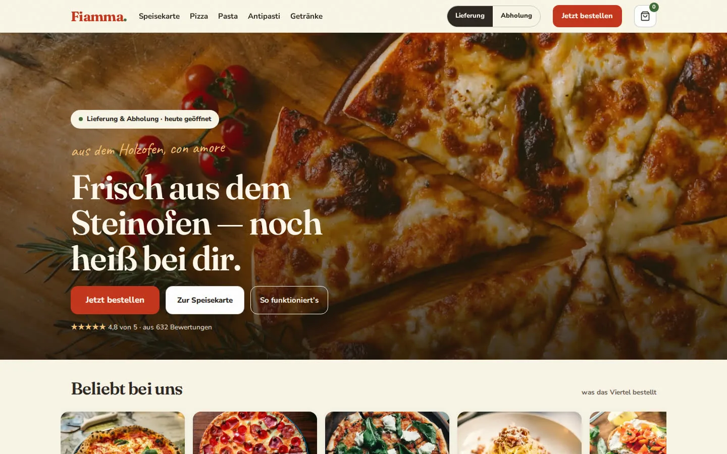 Screenshot: Fiamma