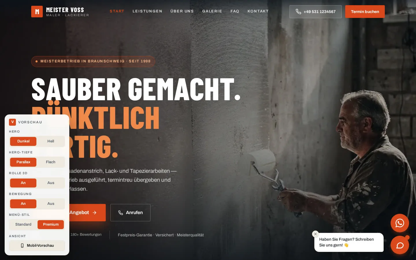 Screenshot: Meister Voss