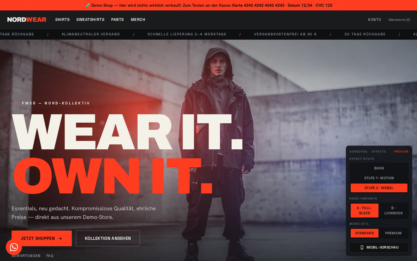 Screenshot: NordWear