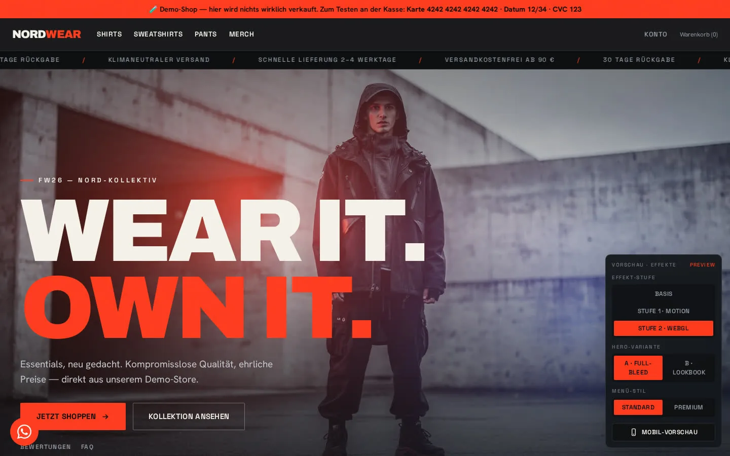 Screenshot: NordWear