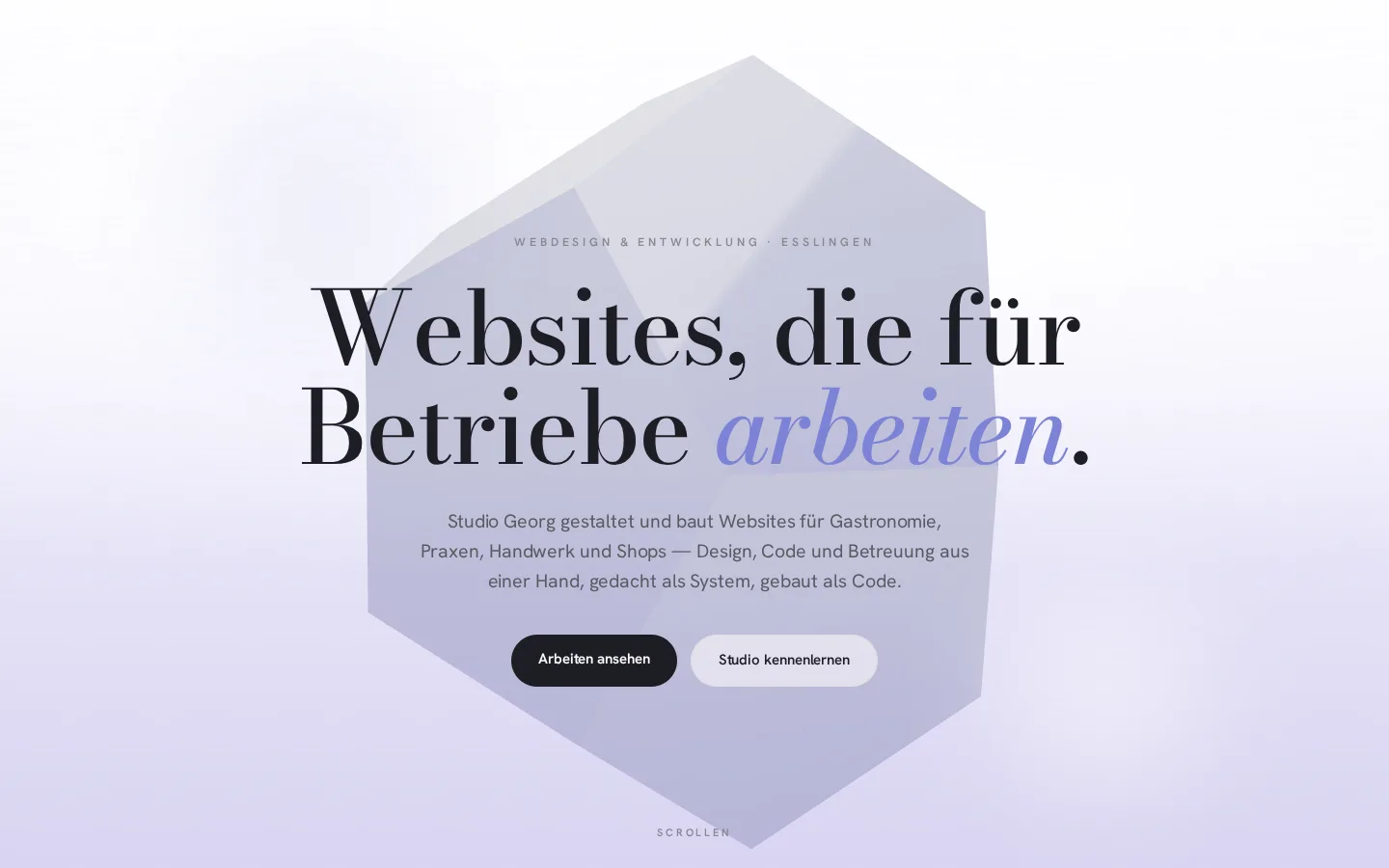 Screenshot: Glas-Galerie