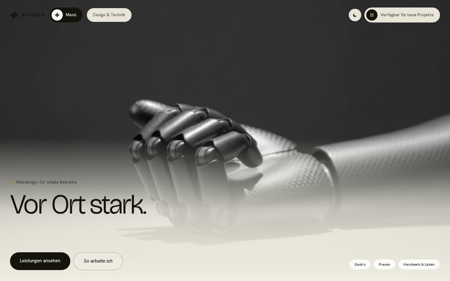Screenshot: STUDIO
