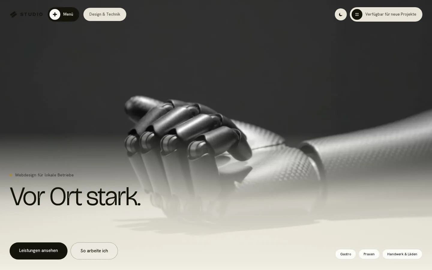 Screenshot: STUDIO